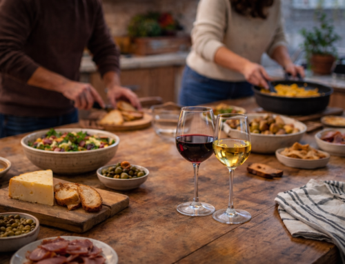 Tener buen vino en casa