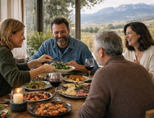 Recibir bien empieza en el viñedo